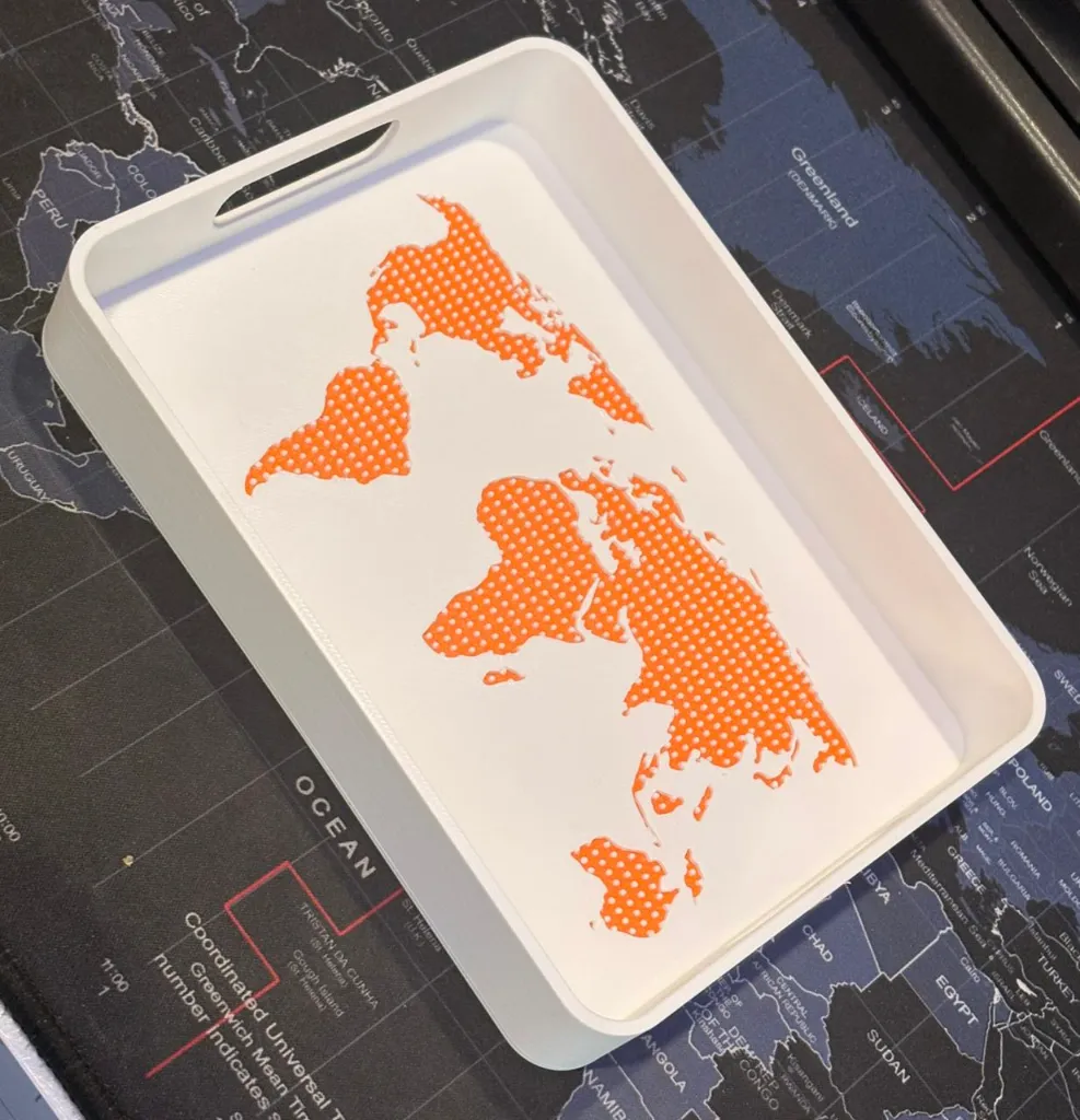 World Catch-all tray (Black)