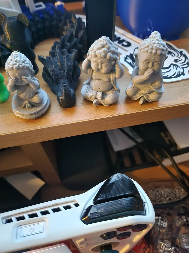 Three wise Buddahs