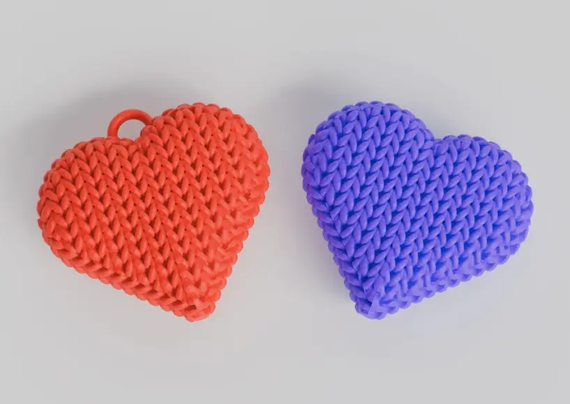 Knitted Heart	​