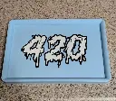 420 rolling tray
