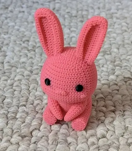Knitted bunny