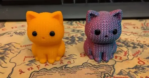 Knitted Cat