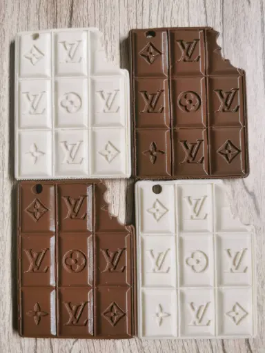 LV CB Keychain